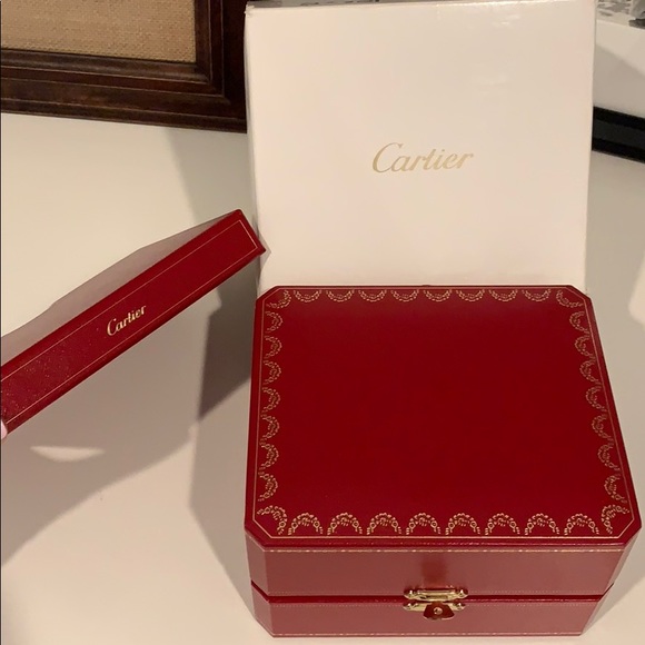 cartier watch in box